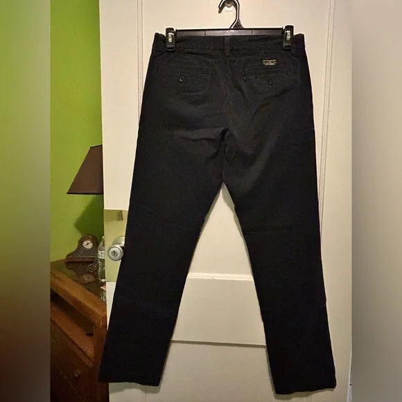 Banana Republic Aiden Chino Pants in Black - Picture 2 of 6